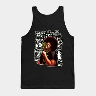 No Fear Strong Black woman Tank Top